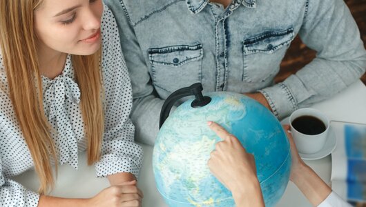 Ein Bild der Urlaubsregion Termin im Reisebüro