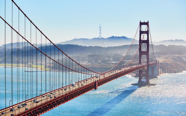 Golden Gate Bridge in San Francisco 