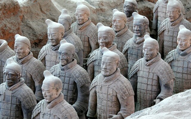 Terrakotta-Armee in Xi´an