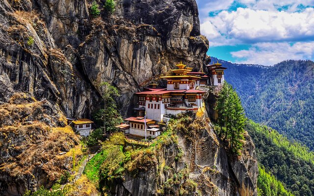 Taktshang-Kloster in Bhutan