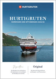 Katalog Hurtigruten Norwegen und Spitzbergen