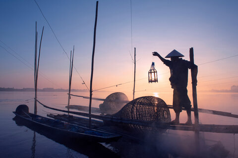 Mekong Flusskreuzfahrt Orchidee