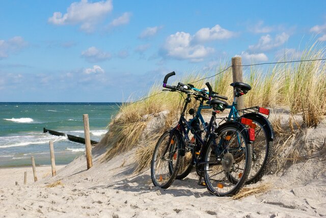 Ostsee Radtour Impressionen Insel Rügen mit Hiddensee 