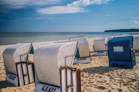 Ostsee Radtour Impressionen Insel Rügen mit Hiddensee 