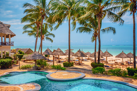 North Tanzania Safari 4 Nächte & 6 Nächte Badeaufenthalt auf Sansibar