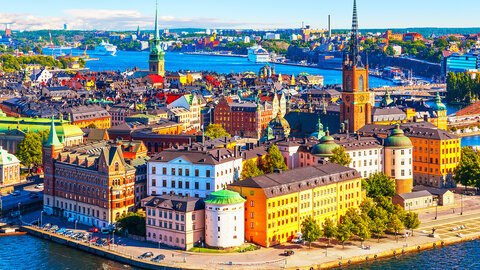Städteflug Stockholm