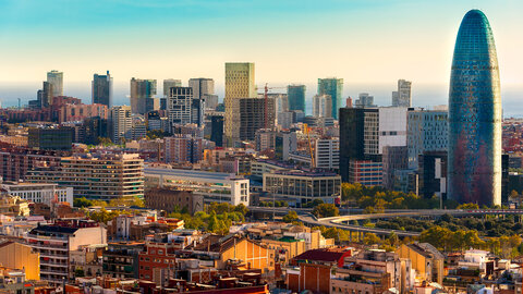 Städteflug Barcelona