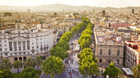 Städteflug Barcelona