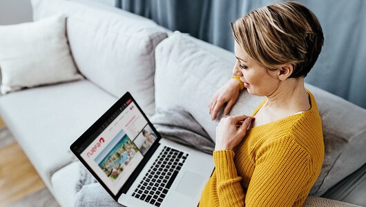 Ein Bild der Urlaubsregion: Termin Videoberatung