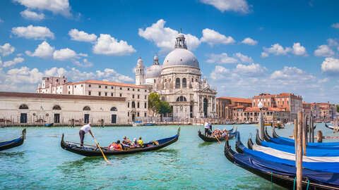 Zeit für Venedig - Bahn, Hotel & Gondelfahrt