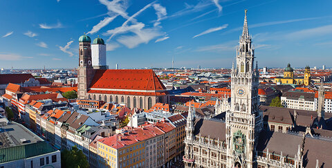 München mit dem ÖBB Tagzug