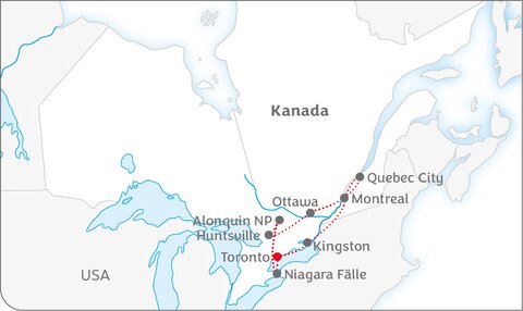 Mietwagenrundreise Ostkanadas Natur erleben