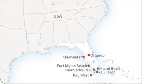 Mietwagenrundreise Erlebnis Florida