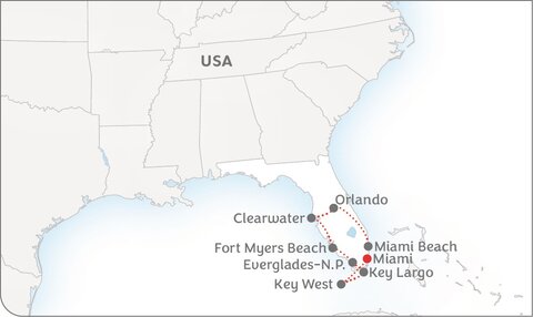 Mietwagenrundreise Florida Kompakt