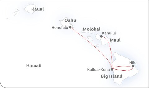 Mietwagenrundreise Exotisches Hawaii