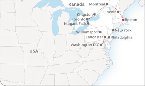 Mietwagenrundreise Faszination Nordosten