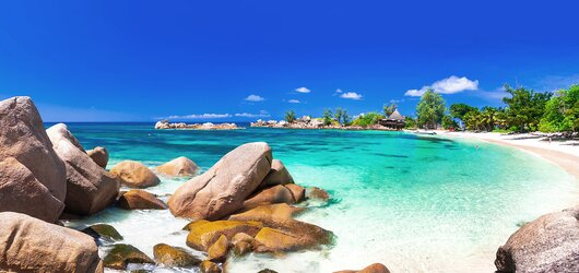 Mit Austrian auf die Seychellen
