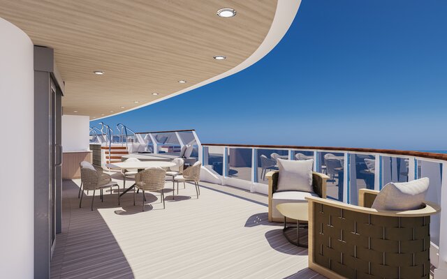 Alle Suiten mit Terrasse