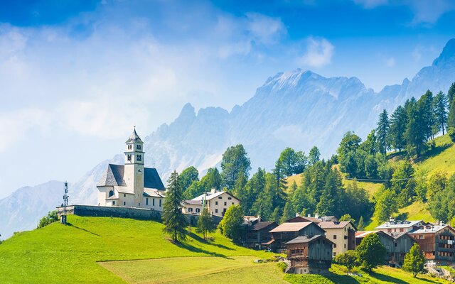 Beeindruckende Dolomiten in Südtirol